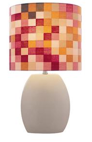 Lamp for adding pop of color to your room.