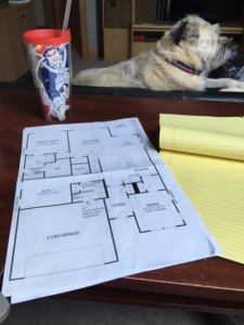 A day in the life of an interior designer - furniture layout
