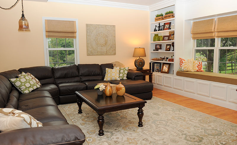 Cozy Family Room - Comforting Home - Details Full Service Interiors