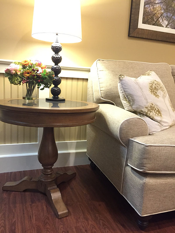 Assisted Living - Comforting Home - Details Full Service Interiors
