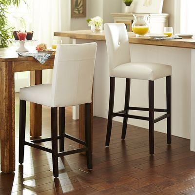 White Bar Stools - White After Labor Day - Decorating