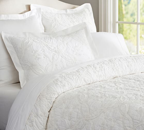 White Quilt - White After Labor Day - Decorating