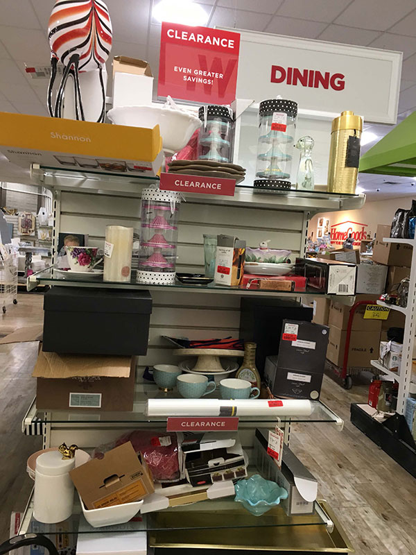 Search for Bargains - Tips for Shopping at HomeGoods - Details Full Service Interiors