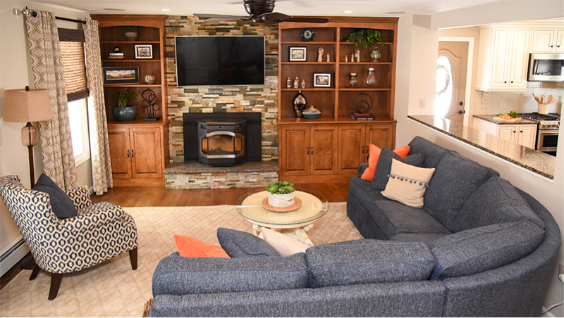Family Room - Making a Home Picture Perfect - Details Full Service Interiors