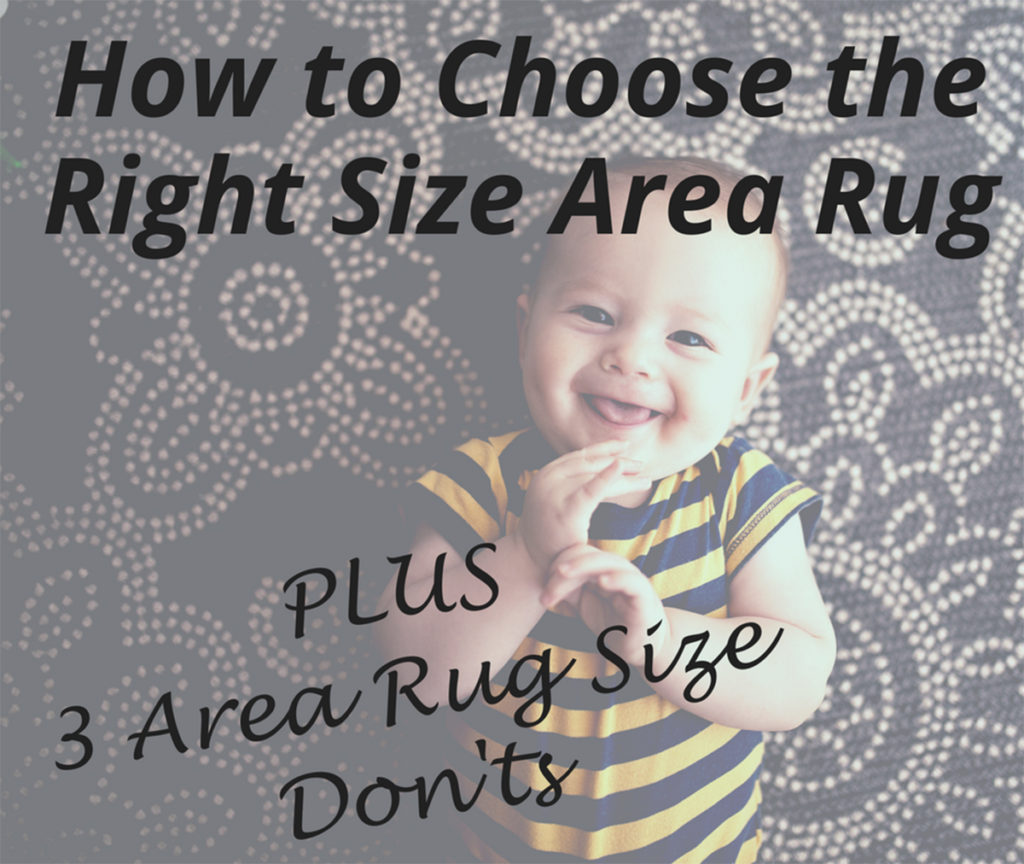 How to know what size area rug to buy - Details Full Service Interiors - Mass Interior Design