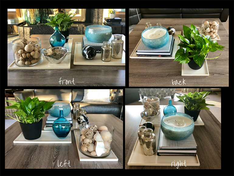 Make adjustments to your coffee table - Details Full Service Interiors - MA Interior Design