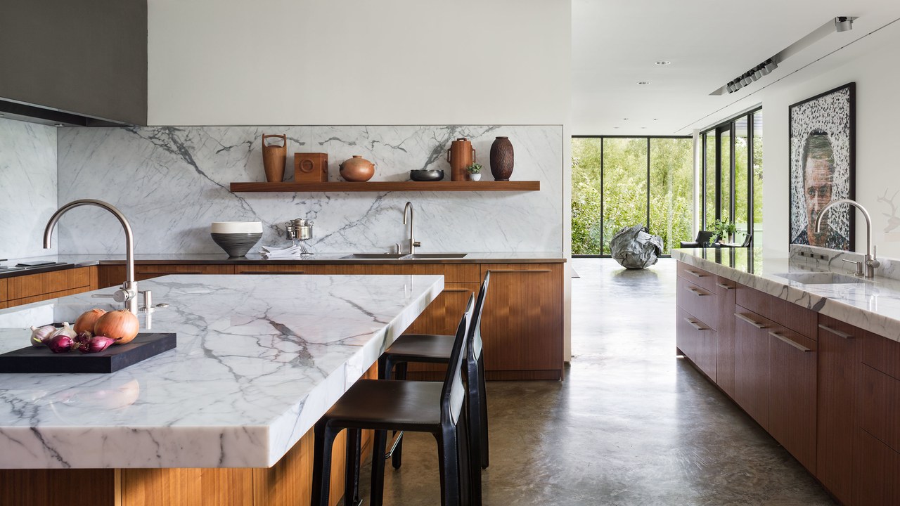 Marble Countertops - Beautiful Natural Stone Countertop - Interior Design
