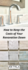 How to keep the costs of your renovation down
