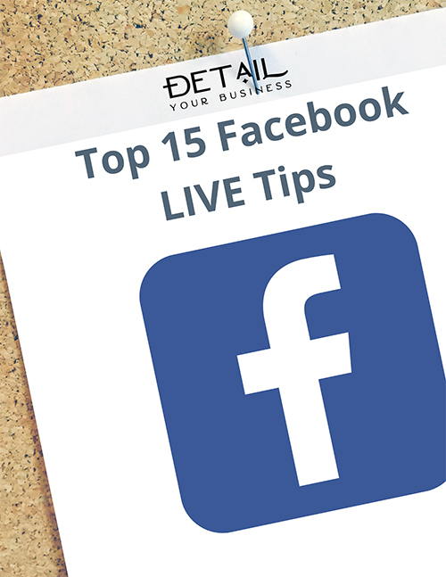 Top 15 Facebook Live Tips - Details Interiors