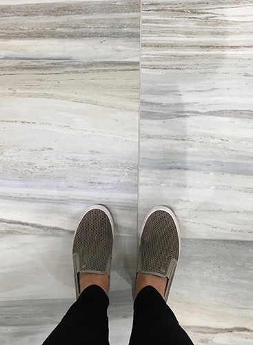 Tile floor - How to keep the costs of your renovation down - Wendy Woloshchuk - Details Full Service Interiors