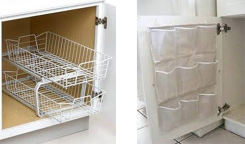 Sliding Drawers and Shoe Organizer in the Bathroom Cabinets - Projects at Home - Details Interiors