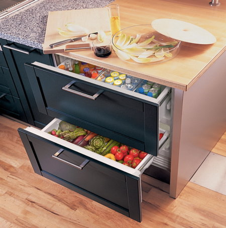 Refrigerator Drawer - 10 Things You Need to Include in Your Kitchen Remodel