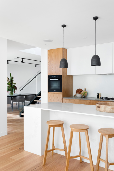 Minimal Kitchen - Modern Seamless Design - Details Interiors - Interior Design in Western Massachusetts