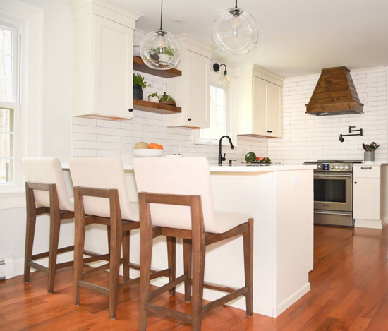 Update kitchen - Timeless white - Understanding interior design western massachusetts - details full service interiors