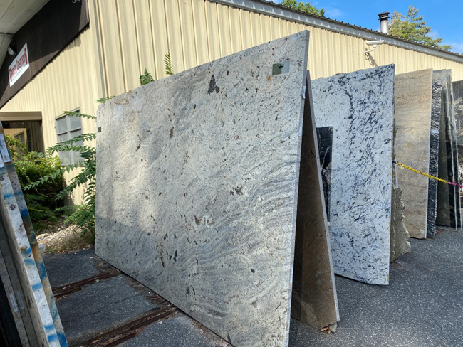 Custom Stone Countertops - Wendy Woloshchuk at Details Interiors in Massachusetts