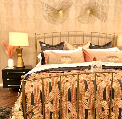 Terracotta bedroom - Interior Design in Monson, MA