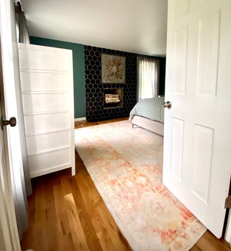 Fun guest bedroom - Interior Decorator in Massachusetts