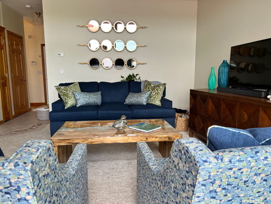 Seating arrangement living room - Details Interiors - Western Mass Interior Decorating