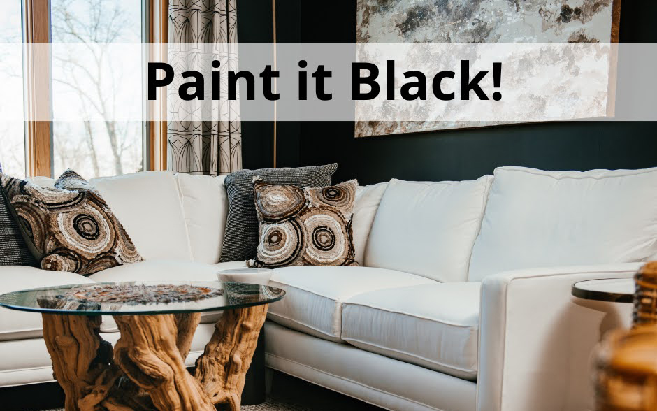 Paint it Black - Details Interiors - Interior Design in MA
