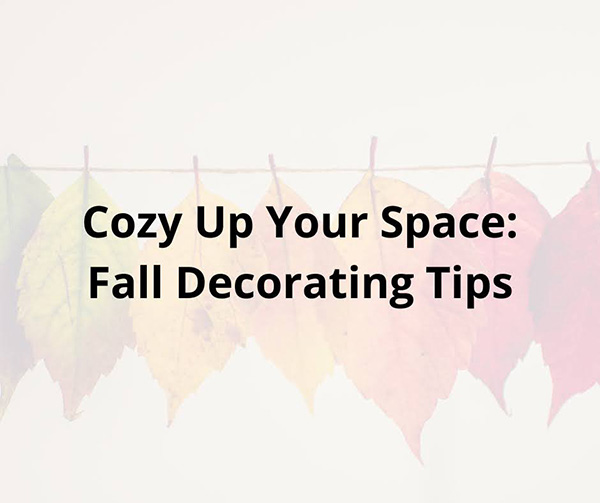 Cozy Up Your Space: Fall Decorating Tips - Details Interiors